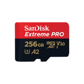 SanDisk Extreme Pro Micro SDXC UHS-I U3 A2 V30 Memory Card (256GB)