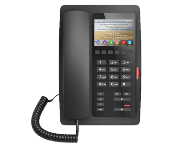 Fanvil H5 Hotel IP Phone – Elegant VoIP with LCD Display