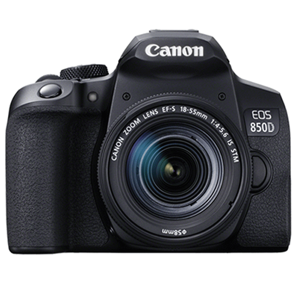 Canon EOS 850 D DSLR Camera with 18-55mm Lens