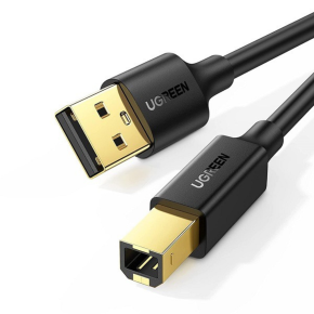  UGREEN USB 2.0 AM to BM Print Cable 2m (Black) – UG-20847