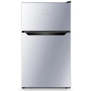 Hisense REF091DR 91L Double Door Fridge – Silver