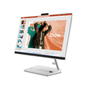 Lenovo IdeaCentre AIO 3 24IAP7, Intel Core i5 1240P, 8GB DDR4 3200, 512GB SSD M.2 2280 PCIe 3.0×4 NVMe, Windows 11 Home, 23.8″ FHD White – F0GH00BKUE