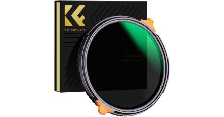 K&F Concept 82mm Nano-X Series 2-in-1 Variable ND4-ND64 & CPL Filter