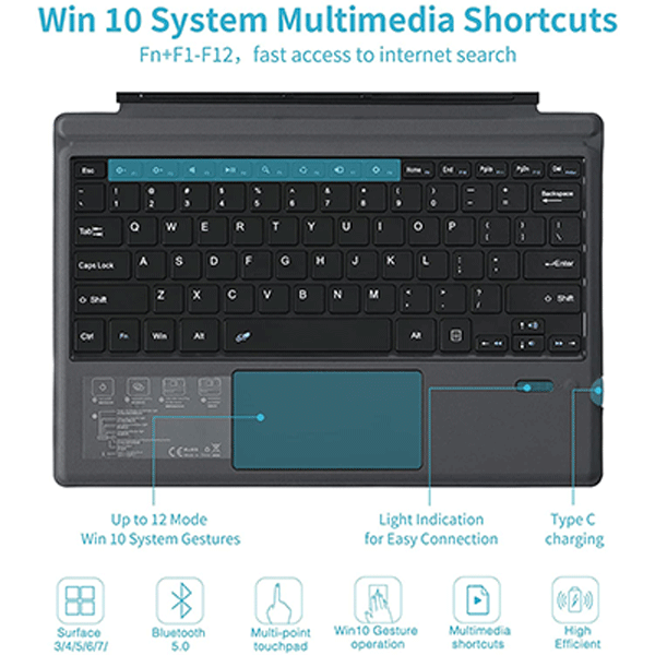 Microsoft Surface Pro 6 Keyboard And Keyboard