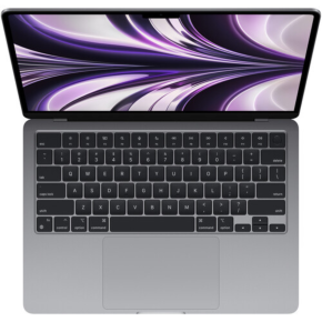 Apple Macbook Air M2 chip 8 core CPU - 10 core GPU, 8GB RAM, 512GB SSD, MacOS Monterey 12, 13.6”, Retina Display (2560 x 1664), 1080P FHD camera, Fingerprint reader, Backlit keyboard-MLY03LL/A