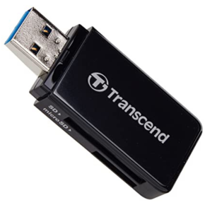 Transcend USB3.0 SD/microSD Card Reader, Ref TS-RDF5K