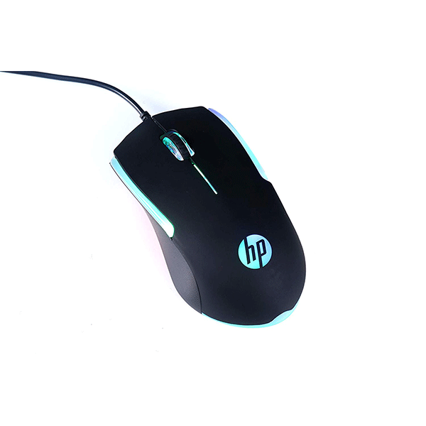 HP USB Gaming Mouse M160 Black - RGB Light (7ZZ79AA)
