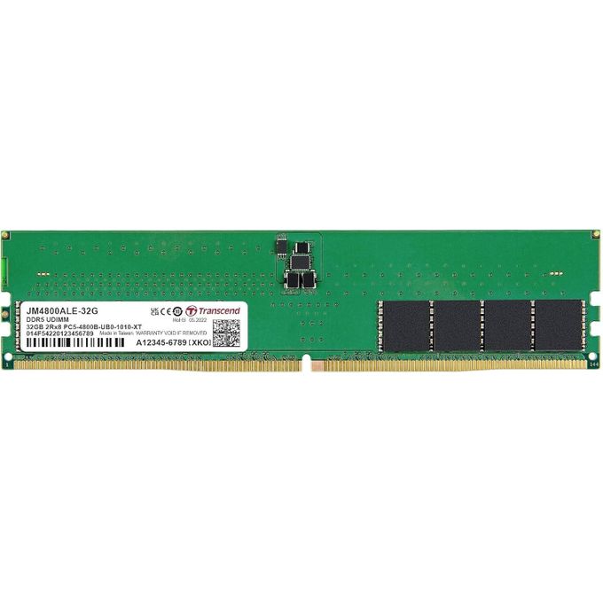 Transcend Desktop RAM DDR5 32GB 4800-JM4800ALE-32G