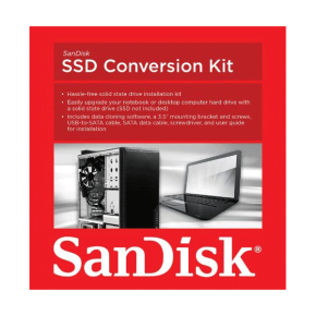 SanDisk SSD Conversion Kit - Step by Step Software and Hardware- SDSSDCK-AAA-G27