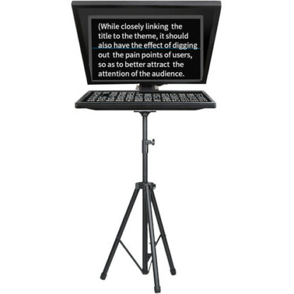 Desview T15 Teleprompter Set with 15″ Self-Reversing Monitor