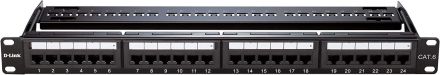 D-Link NPP-C61BLK241 – 24-Port Cat6 Patch Panel