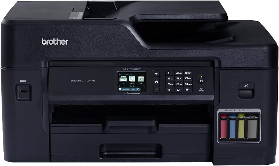 Brother MFC-T4500DW AIO Printer,Wi-Fi and Auto Duplex Printing