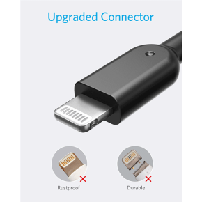 Anker Powerline II Lightning Cable (6ft), MFi Certified for iPhone 