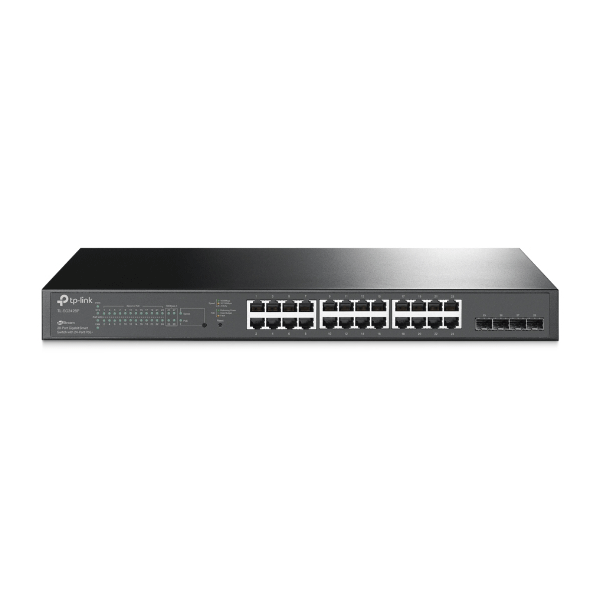 TP-LINK JetStream 28-Port Gigabit Smart PoE Switch- TL-SG2428P