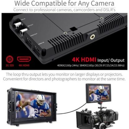 FeelWorld 7″ 4K Ultra-Bright Monitor