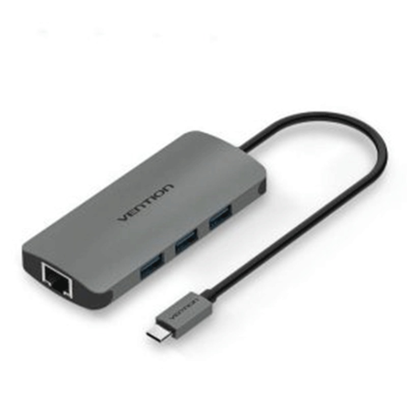 VENTION USB 3.0 TO USB 3.0 HUB (3 PORTS) WITH GIGABIT ETHERNET ADAPTER