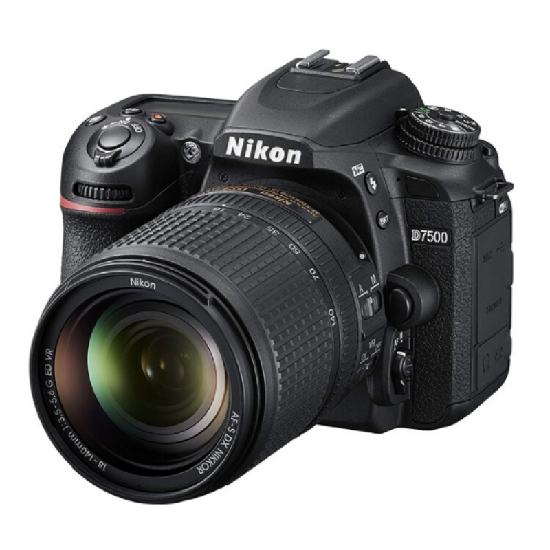 Nikon D7500 DSLR Camera with AF-S DX NIKKOR 18-140mm Lens