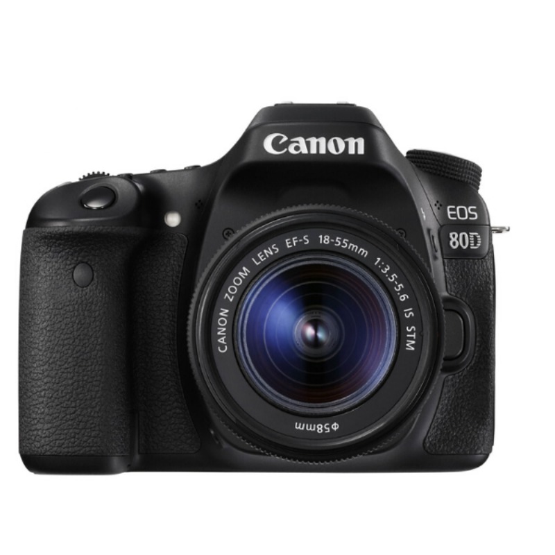 Canon EOS 80D 24.2MP 7fps FHD 1080p Video18-135mm DSLR Camera
