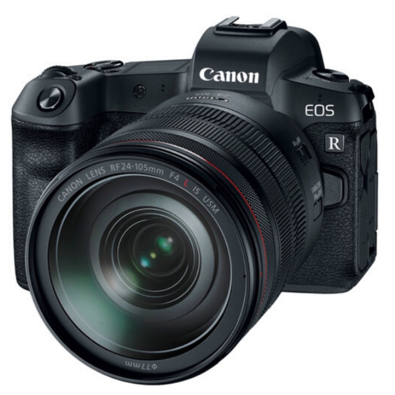 Canon EOS R Mirrorless Camera with RF 24-105mm F/4L IS USM Lens 