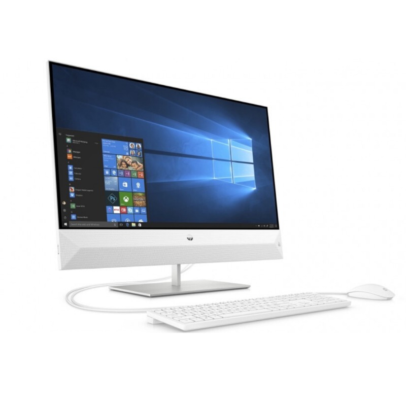 HP Pavilion 27-inch i7/8GB/256Gb SSD/2TB HDD All In One Desktop - Snow White