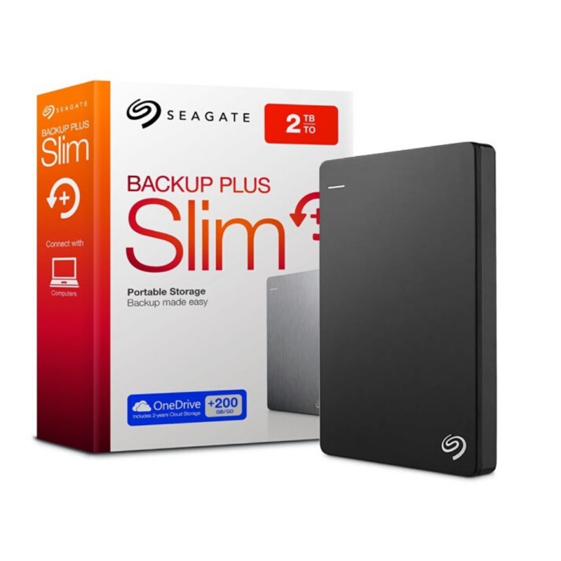 Seagate STDR2000200 2TB Backup Plus USB 3.0 External Hard Drive - Black