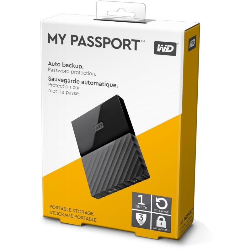 Western Digital WESN My Passport 1TB Black 2.5