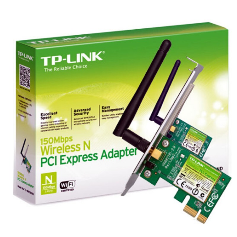 TP-Link TL-WN781ND Wireless N PCI Express Adapter