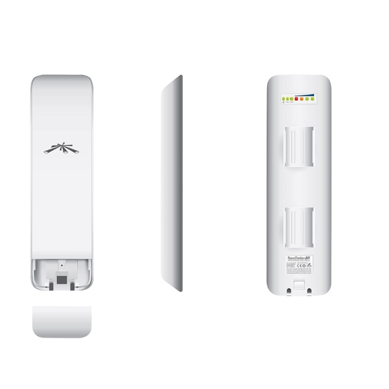 Ubiquiti Nanostation NSM5, 5GHz, 802.11a/n Hi-power 20 dBm Minimum, 2x2 MIMO AirMax TDMA PoE Station
