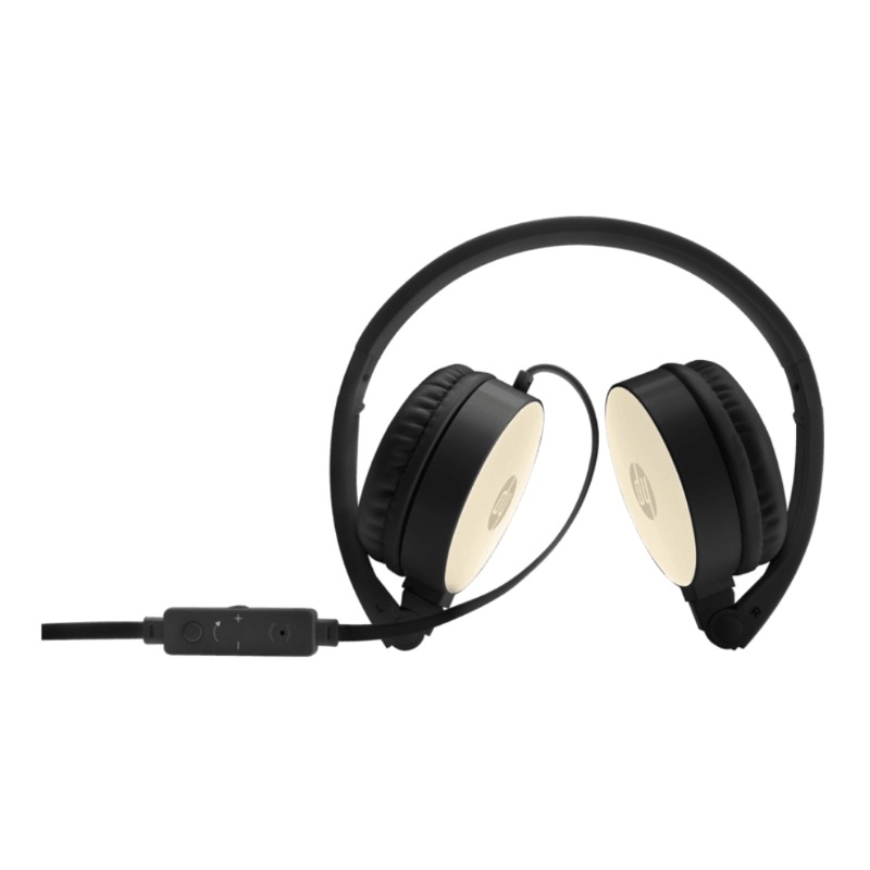 HP Stereo Headset H2800 (Black w. Silk Gold)