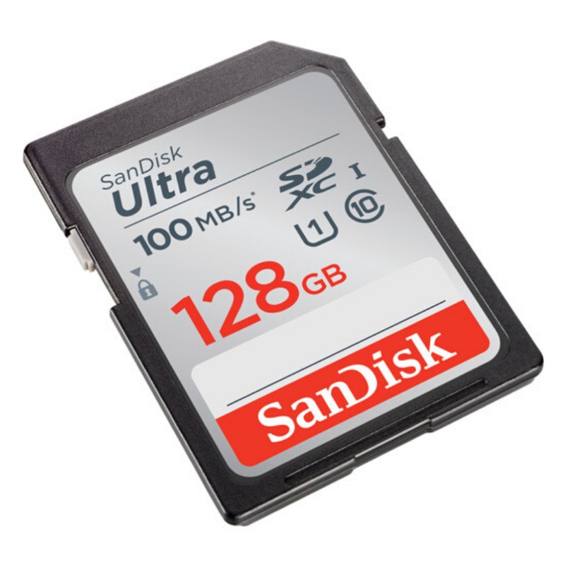 SanDisk 128GB Ultra SDXC UHS-I Memory Card (SDSDUNR-128G-GN6IN)