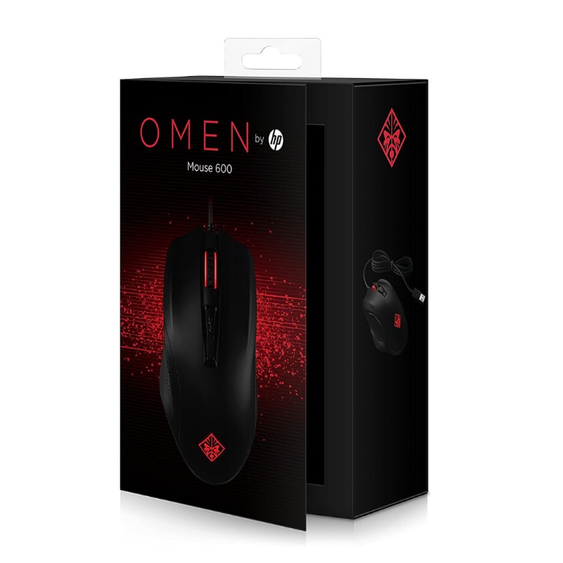OMEN by HP Mouse 600 Wired Optical Gaming Mouse with 6 Buttons
