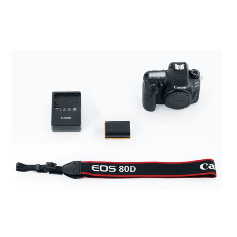 Canon EOS 80D DSLR Camera with 18-55mm IS STM Lens