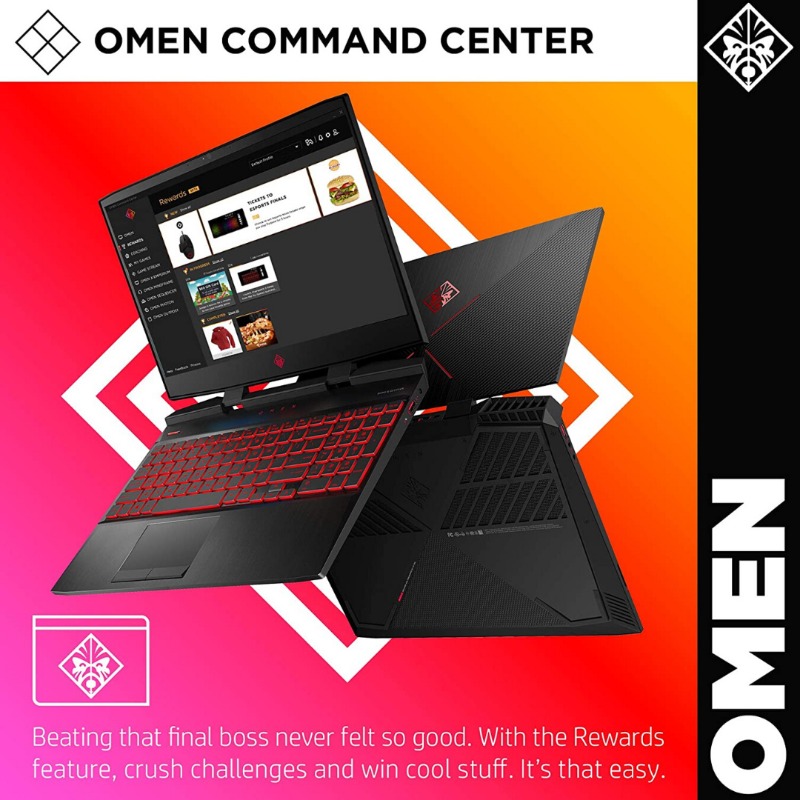 HP OMEN 15X 9th Gen Core i7-9750H Processor  8GB Ram 1TB Hard Disk , Nvidia GTX 1660 Ti