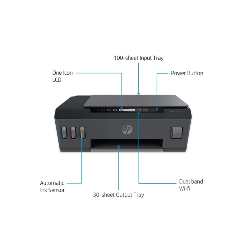 HP Smart Tank 515 Wireless All-in-One Printer 