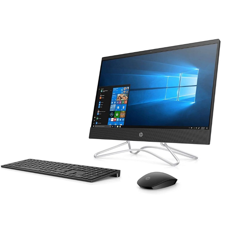 HP 200 G4 All-in-One Desktop PC - Core i3-10110U PROCESSOR  / 4GB RAM / 1TB HDD / 21.5