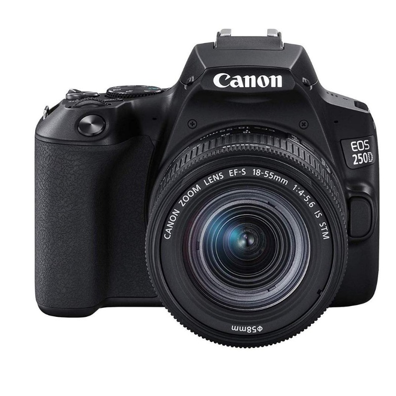 Canon EOS 250D DSLR Camera with 18-55mm f/4-5.6 IS STM Lens