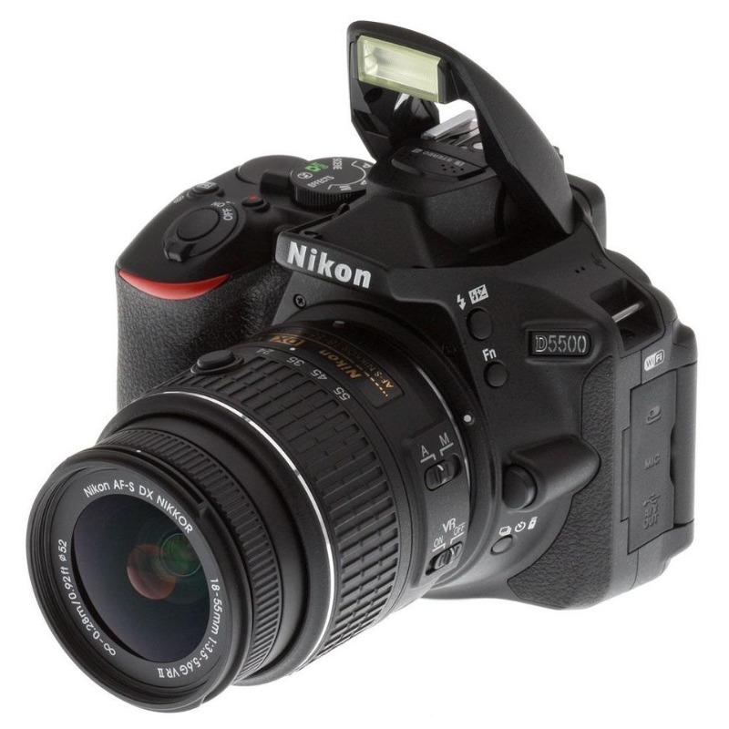 Nikon D5300 DSLR Camera With 18-55mm Lens (Black)