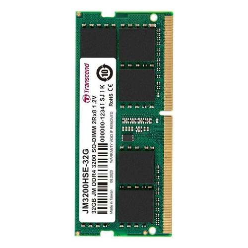 Transcend Laptop RAM DDR4 32GB 3200- JM3200HSE-32G