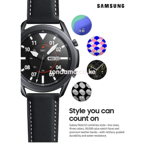 Galaxy Watch3 (45MM), Mystic Black (LTE)