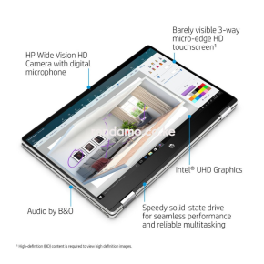 HP Pavilion x360 15 2-in-1 Convertible Laptop, Intel Core i5-10210U, 8 GB RAM, 512 GB SSD Storage, 15.6-inch HD Touchscreen Display, Windows 10 Home (2020 Model)