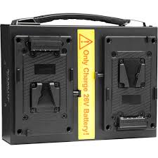 Nanlite Dual 26V V-Mount Battery Deck Charger