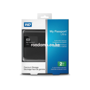 Western Digital My Passport Ultra 2TB 2.5 inch External Hard Drive - Black