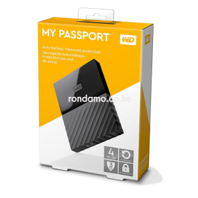 MY PASSPORT 4TB  PORTABLE STORAGE