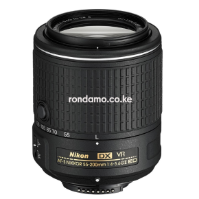 Nikon AF-S DX NIKKOR 55-200mm f/4-5.6G ED VR II Lens Black