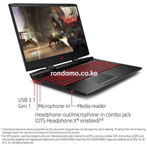 HP OMEN 15X 9th Gen: Intel Core i5 9300H Processor , 8 GB DDR4-2666 SDRAM (1 x 8 GB)  ,1 TB 7200 rpm SATA, Win 10 Pro