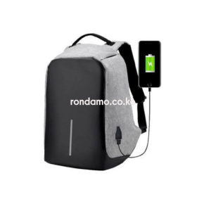 Securepack™ Best Anti-Theft USB Charging Travel Backpack Gray