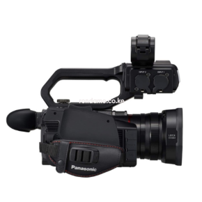 Panasonic X2000 4K Professional Camcorder with 24x Optical Zoom, WiFi HD Live Streaming, 3G SDI Output and VW-HU1 Detachable Handle, HC-X2000