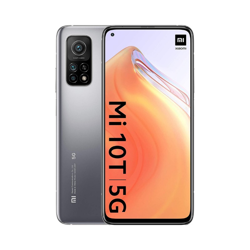 Xiaomi Mi 10T - Smartphone, 6.67 inches DotDispaly, 6 GB + 128 GB, Dual Sim, 5000 mAh, 64MP Triple Rear Camera, Alexa Hands-Free