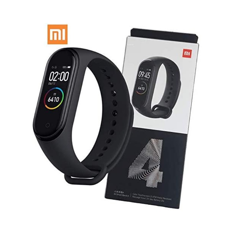 Xiaomi Mi Band 4 Smart Bracelet 0.95 Inch AMOLED Color Screen Built-in Multifunction Heart Rate Monitor 5ATM Water Resistant 20 Days Standby