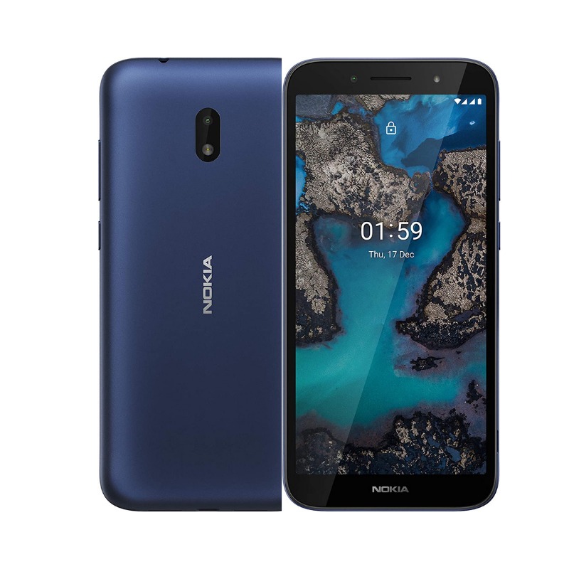 Nokia C1 Plus Dual SIM, 16GB, 1GB RAM, 4G LTE, 5MP Front and Back Camera